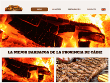Tablet Screenshot of mesonelrancho.com